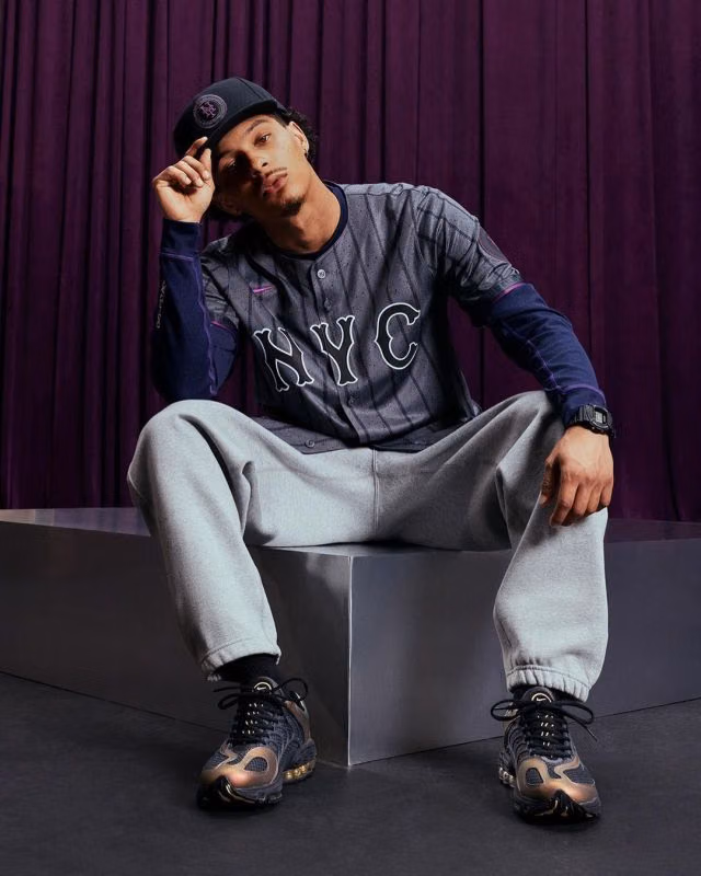 New York Mets Nike Limited City Connect MLB Jersey Dark Gray view 6
