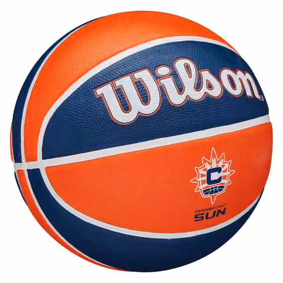 Connecticut Sun Wilson Team Tribute WNBA Basketball (Size 6) view 5