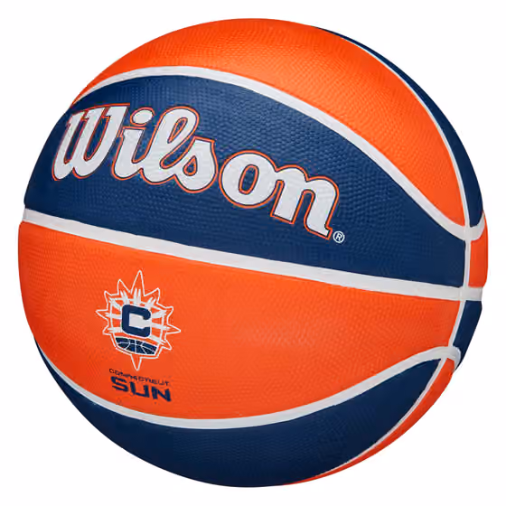 Connecticut Sun Wilson Team Tribute WNBA Basketball (Size 6) view 6