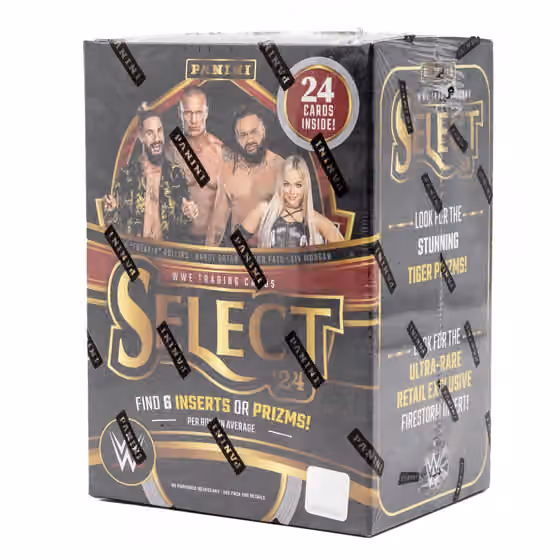 2024 Panini Select WWE Wrestling Blaster Box view 1
