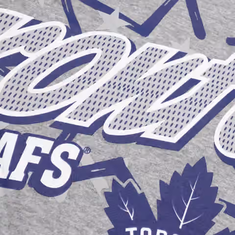 Toronto Maple Leafs Sport Classics Oversized NHL Hoodie Gray view 4