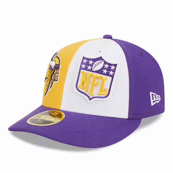 Minnesota Vikings 2023 NFL Sideline New Era Low Profile 59FIFTY Fitted Cap product photo