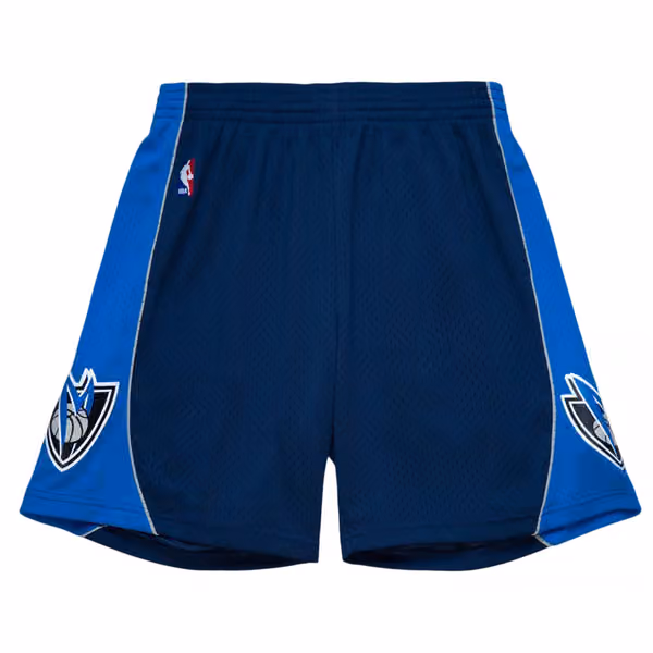 Dallas Mavericks 2011-12 Mitchell & Ness Swingman NBA Shorts Navy view 1