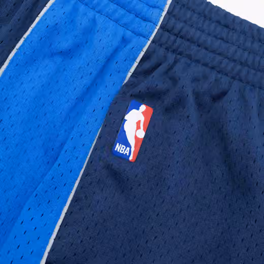 Dallas Mavericks 2011-12 Mitchell & Ness Swingman NBA Shorts Navy view 4