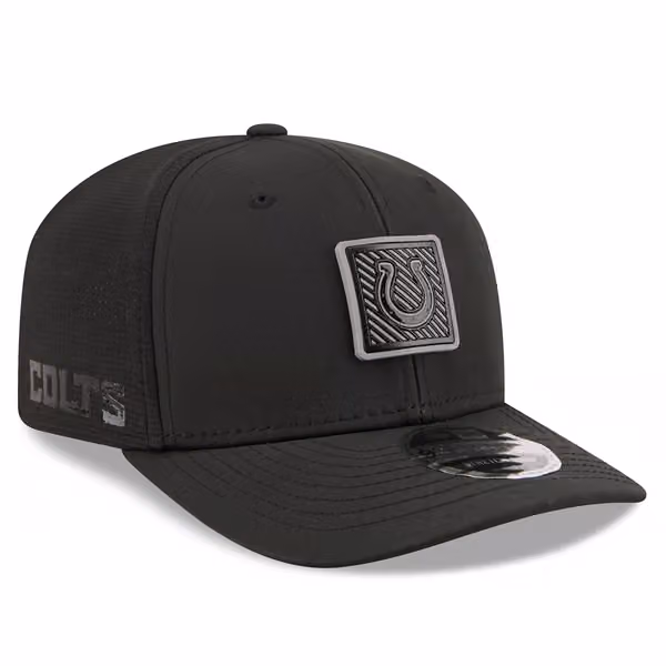 Indianapolis Colts Black 2026 NFL Training Camp 9SEVENTY Stretch-Snap Cap Black product photo
