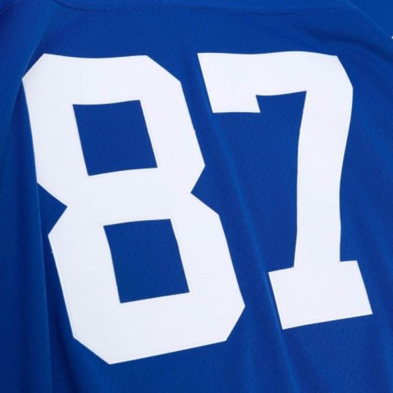 Reggie Wayne #87 Indianapolis Colts Legacy Throwback NFL Jersey Blue view 3
