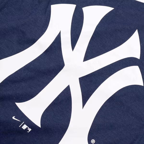 New York Yankees Large Logo MLB T-Shirt Navy view 3
