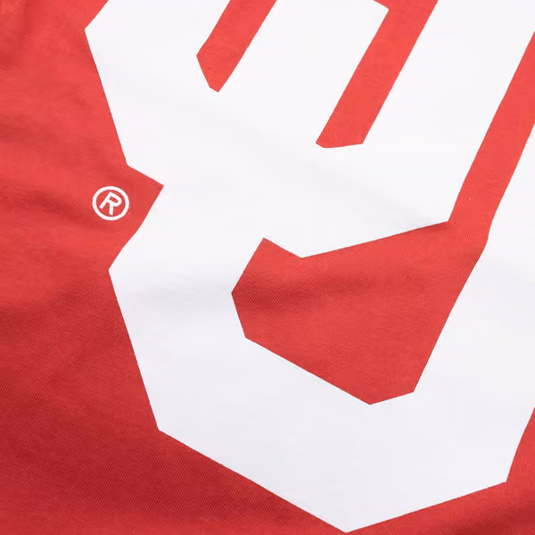 Oklahoma Sooners Primary Logo NCAA T-Shirt Red view 3