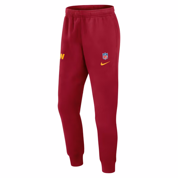 Washington Commanders 2024 NFL Sideline Nike Club Sweat Pants view 1
