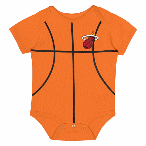 Miami Heat Basketball NBA Baby Body view 1