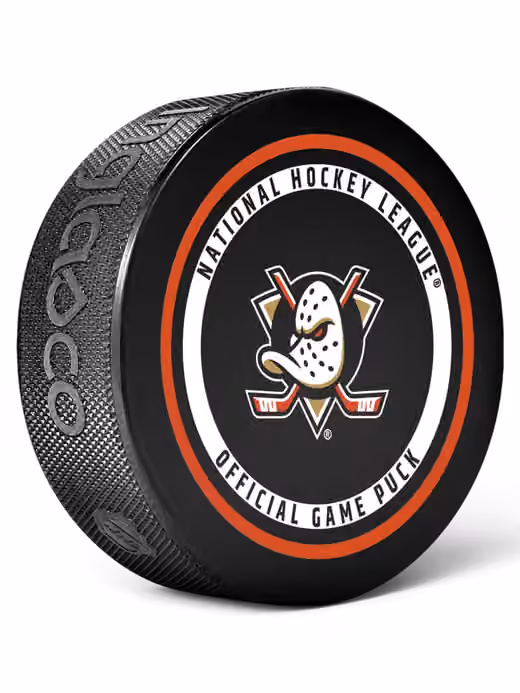 Anaheim Ducks 2026-27 NHL Official Game Puck view 3
