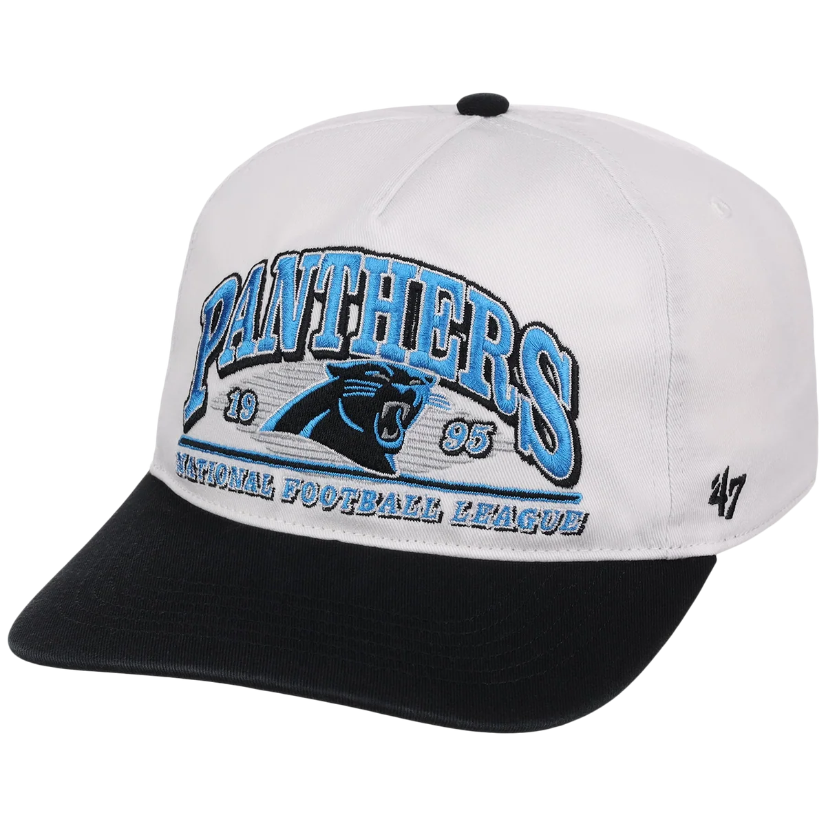 Carolina Panthers NFL '47 Big Time 2-Tone Hitch detail view