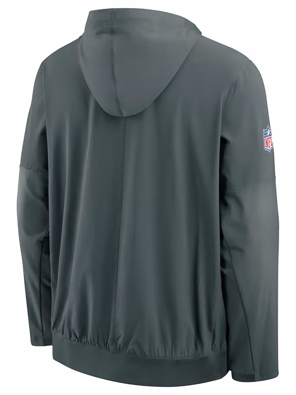 Green Bay Packers 2026 NFL Rivalries Sideline Half-Zip Anorak Jacket Green view 3