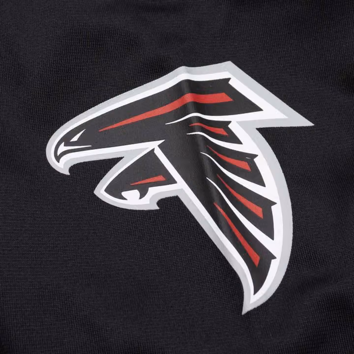 Michael Penix Jr. #9 Atlanta Falcons Nike Game NFL Jersey Black view 6