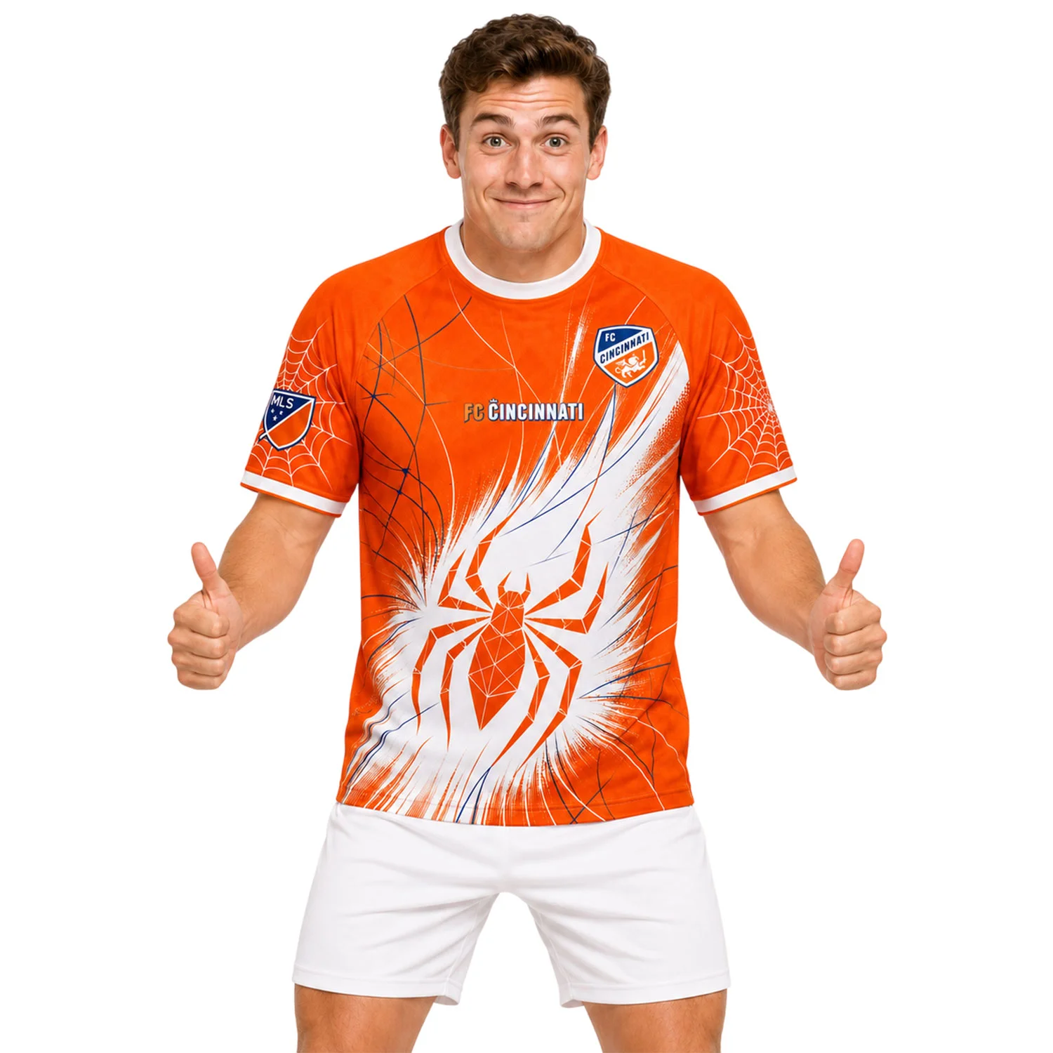 FC Cincinnati Spiderman Custom Jersey – Brilliant Look