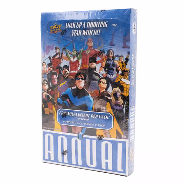 2023/24 Upper Deck DC Annual Hobby Box view 1