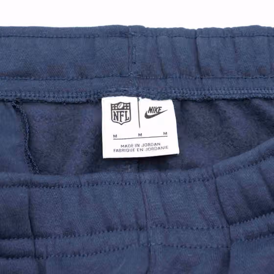 New England Patriots 2023 NFL Sideline Nike Club Jogger Pants Navy view 6