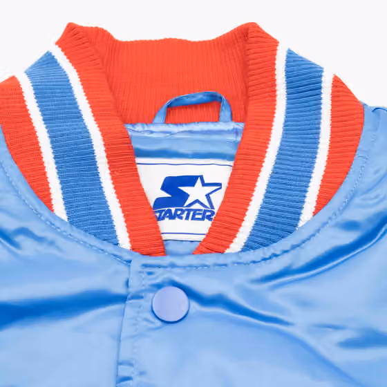 Quebec Nordiques Starter Vintage Diveplay NHL Varsity Jacket view 6