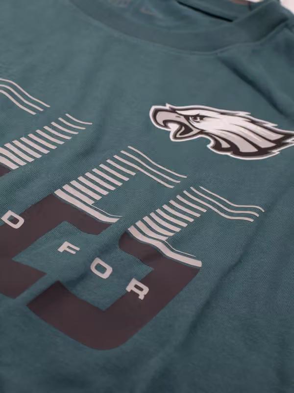 Philadelphia Eagles 2026 NFL Sideline Team Issue Dri-Fit T-Shirt Green view 4