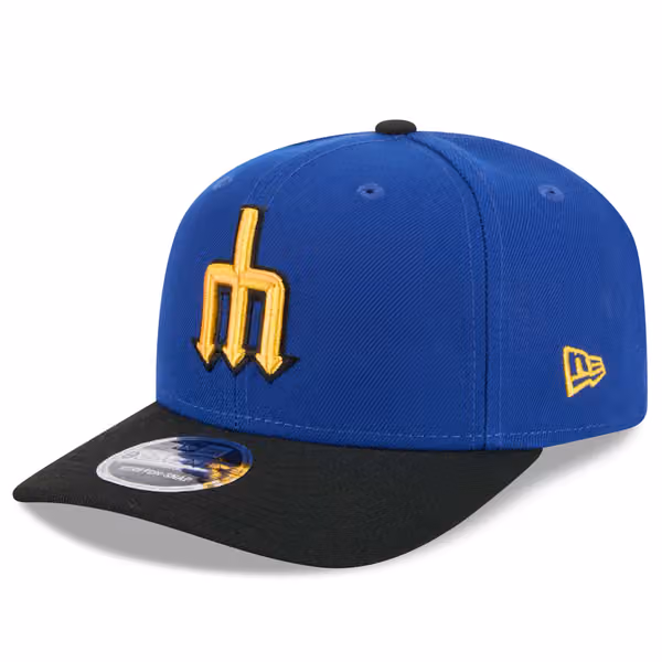 Seattle Mariners MLB City Connect Stretch-Snap 9SEVENTY Cap Blue product photo