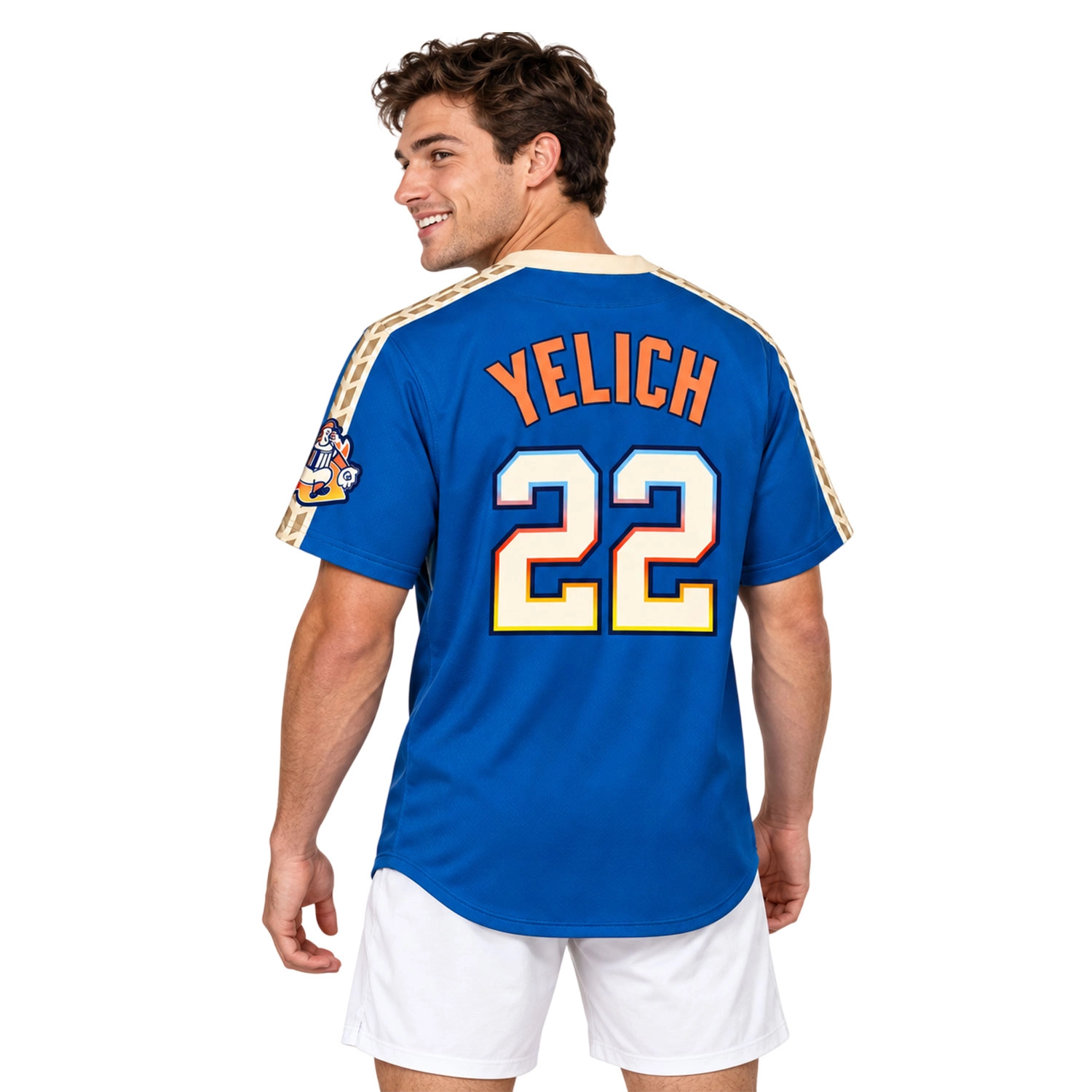 Christian Yelich City Connect Jersey Vibrant Wisco Blue