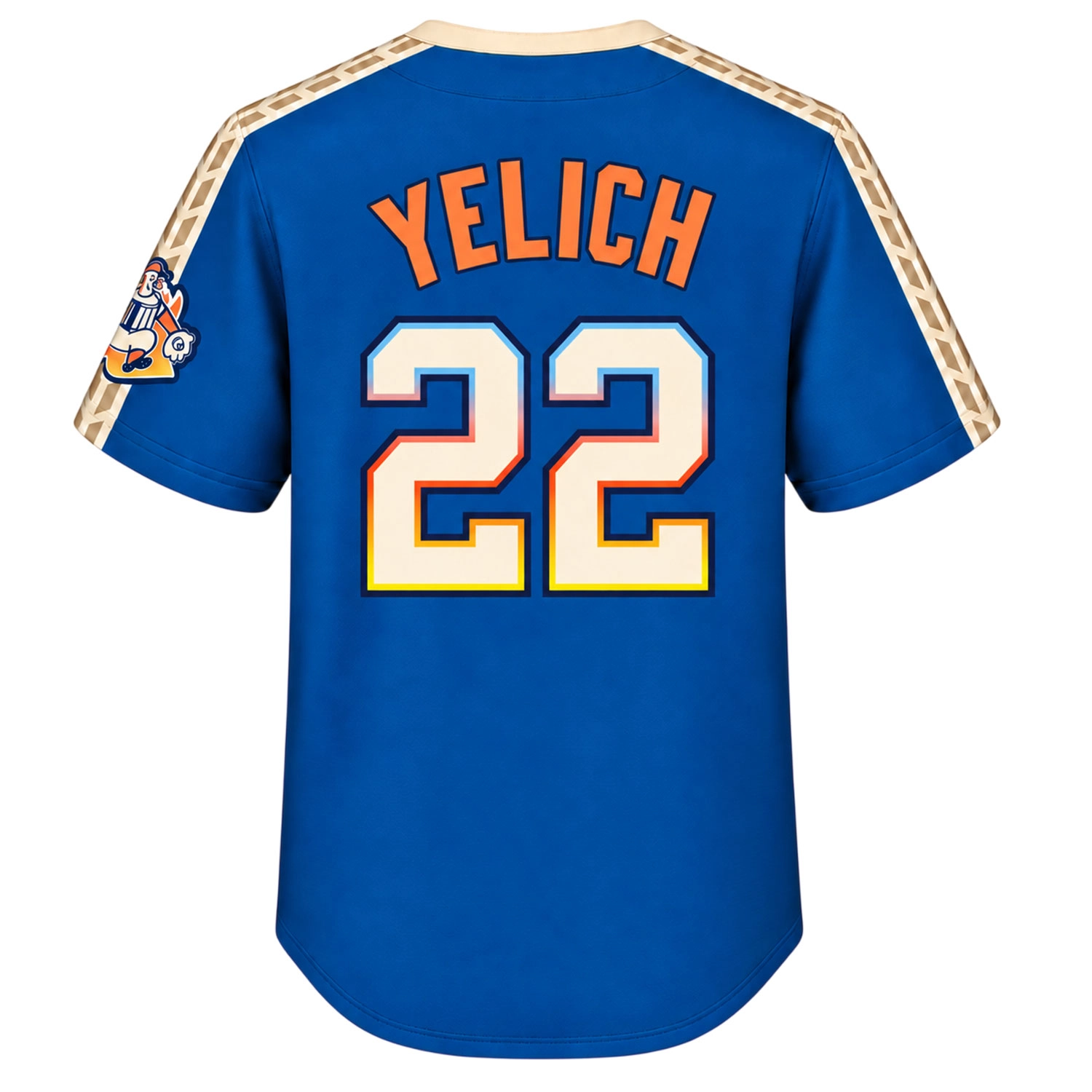 Christian Yelich City Connect Jersey Vibrant Wisco Blue