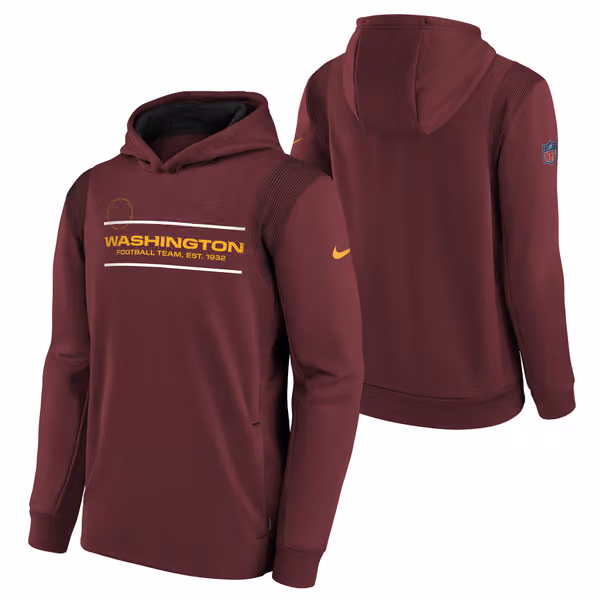 Washington Football Team 2021 NFL Sideline Nike Therma Hoodie (YOUTH) view 1