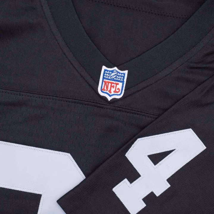 Charles Woodson #24 Oakland Raiders Mitchell & Ness Throwback NFL Jersey Black view 4