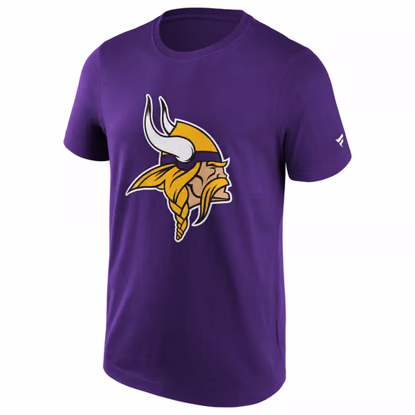 Minnesota Vikings Primary Logo NFL T-Shirt Purple view 1
