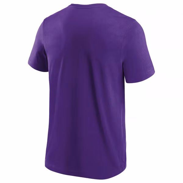 Minnesota Vikings Primary Logo NFL T-Shirt Purple view 2