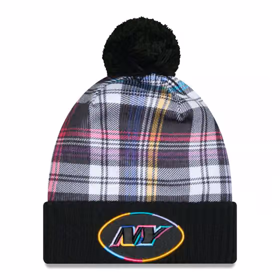 New York Jets 2024 NFL Crucial Catch New Era Sport Pom Knit product photo