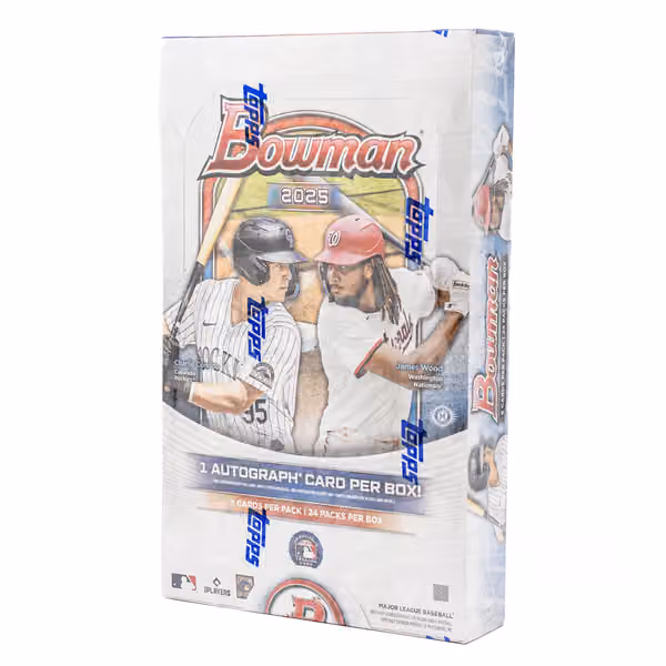 2025 Bowman Baseball MLB Hobby Box view 1