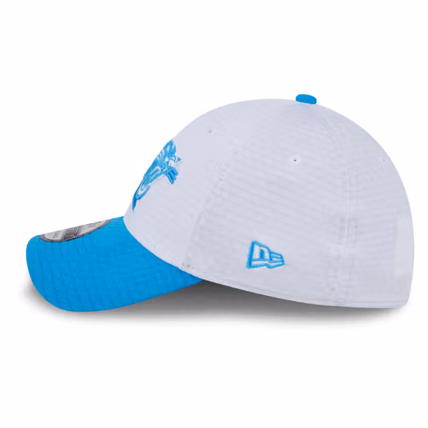 Carolina Panthers 2024 NFL Training Camp New Era 39THIRTY Flex Cap White view 5