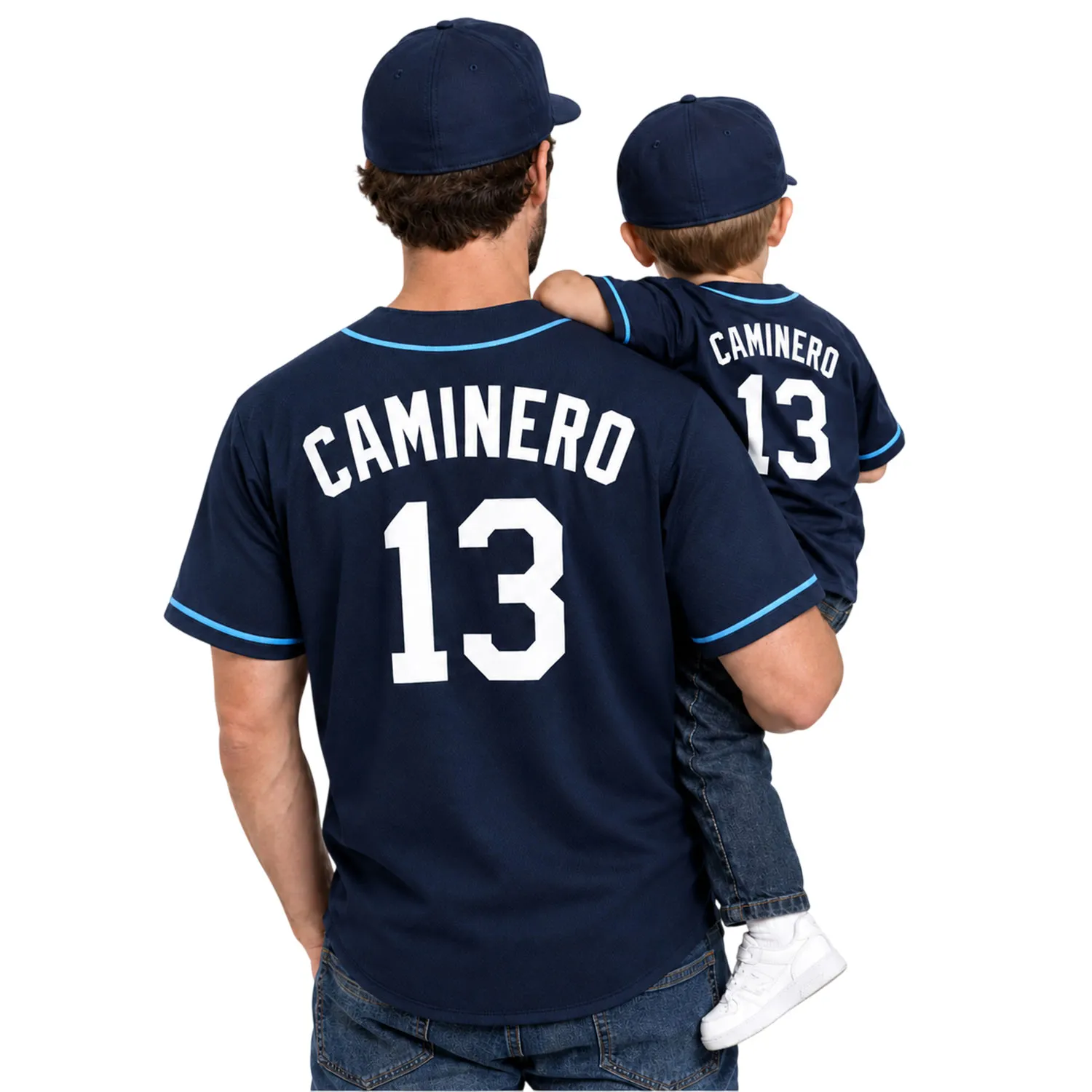Caminero Tampa Bay Rays Jersey Youth Bold Fan Tee