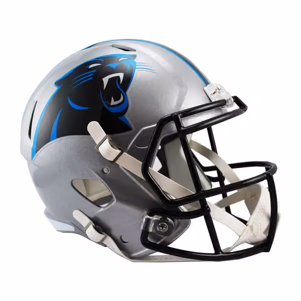 Carolina Panthers Replica NFL Speed Full Size Helmet view 1