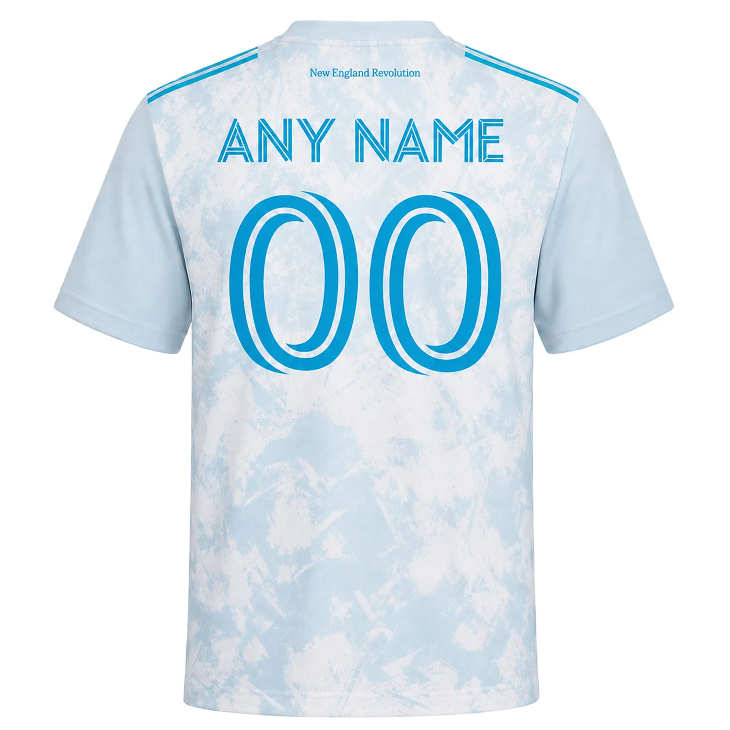 NE Revolution 2026 White Jersey Custom – Brilliant Look