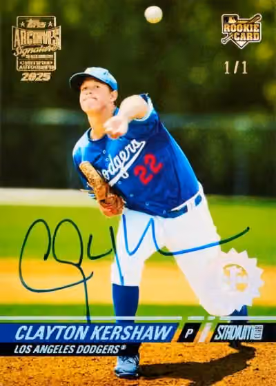 2025 Topps Archives Signature Series Baseball Hobby Box - Active Player Edition view 2