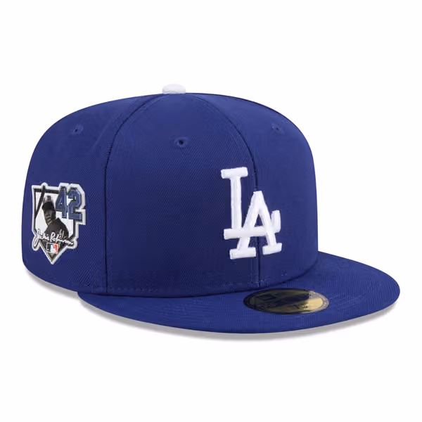 Los Angeles Dodgers 2026 Jackie Robinson Day 59FIFTY Fitted Cap Blue product photo