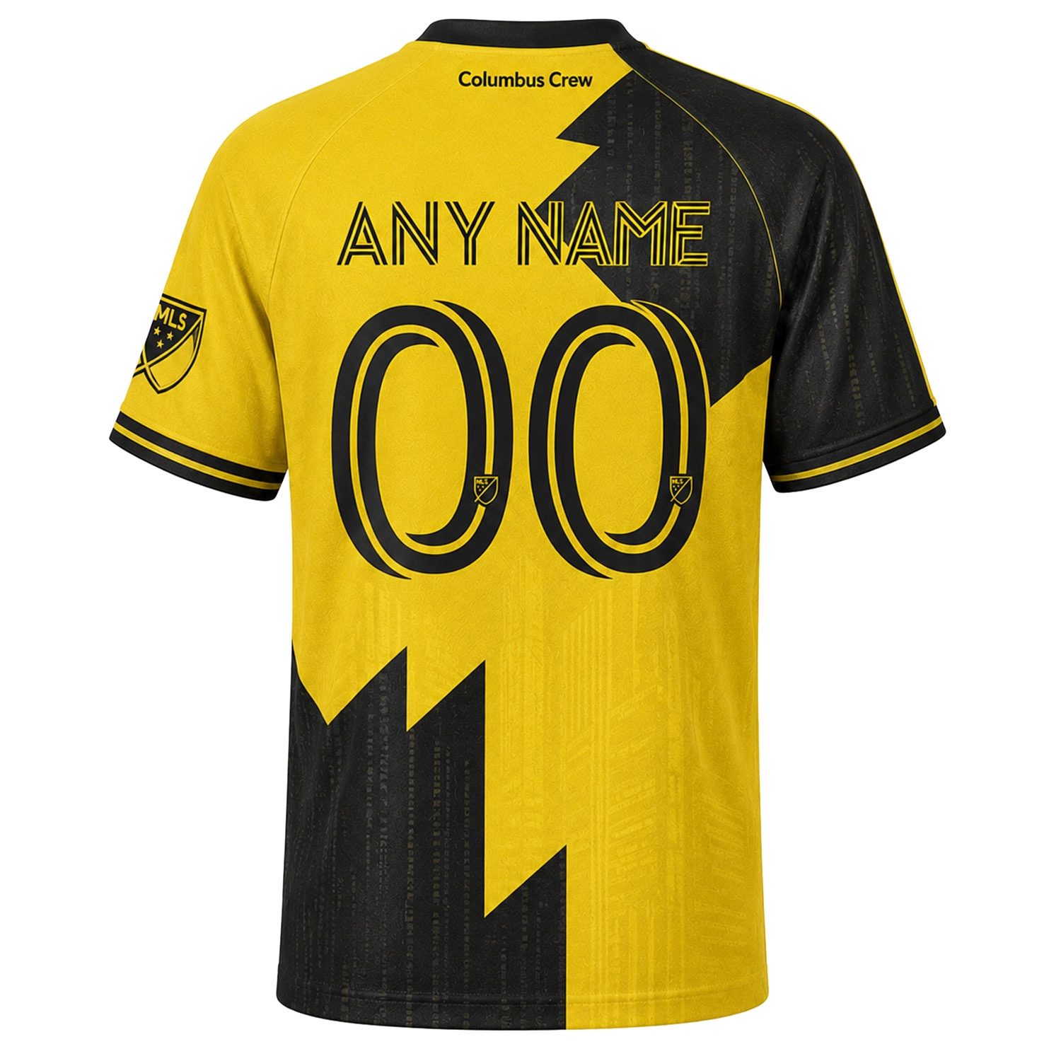 Columbus Crew Custom Jersey – Dynamic Black & Yellow Style