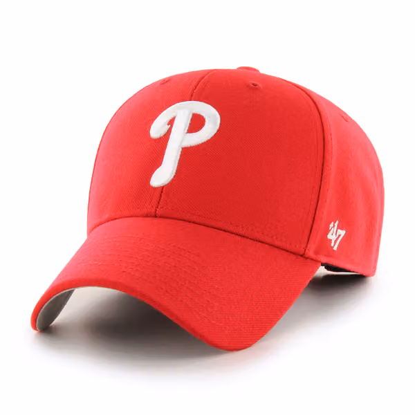 Philadelphia Phillies '47 MVP Adjustable MLB Cap Red product photo
