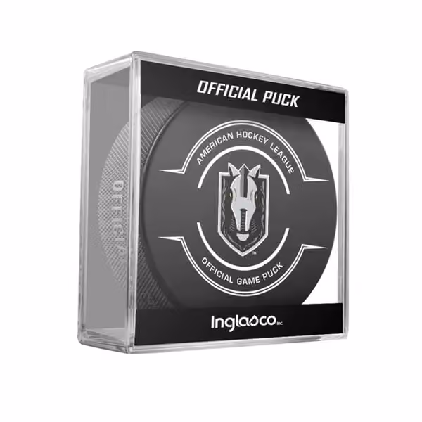 Henderson Silver Knights AHL Official Game Puck view 1