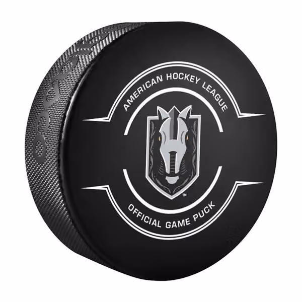 Henderson Silver Knights AHL Official Game Puck view 3