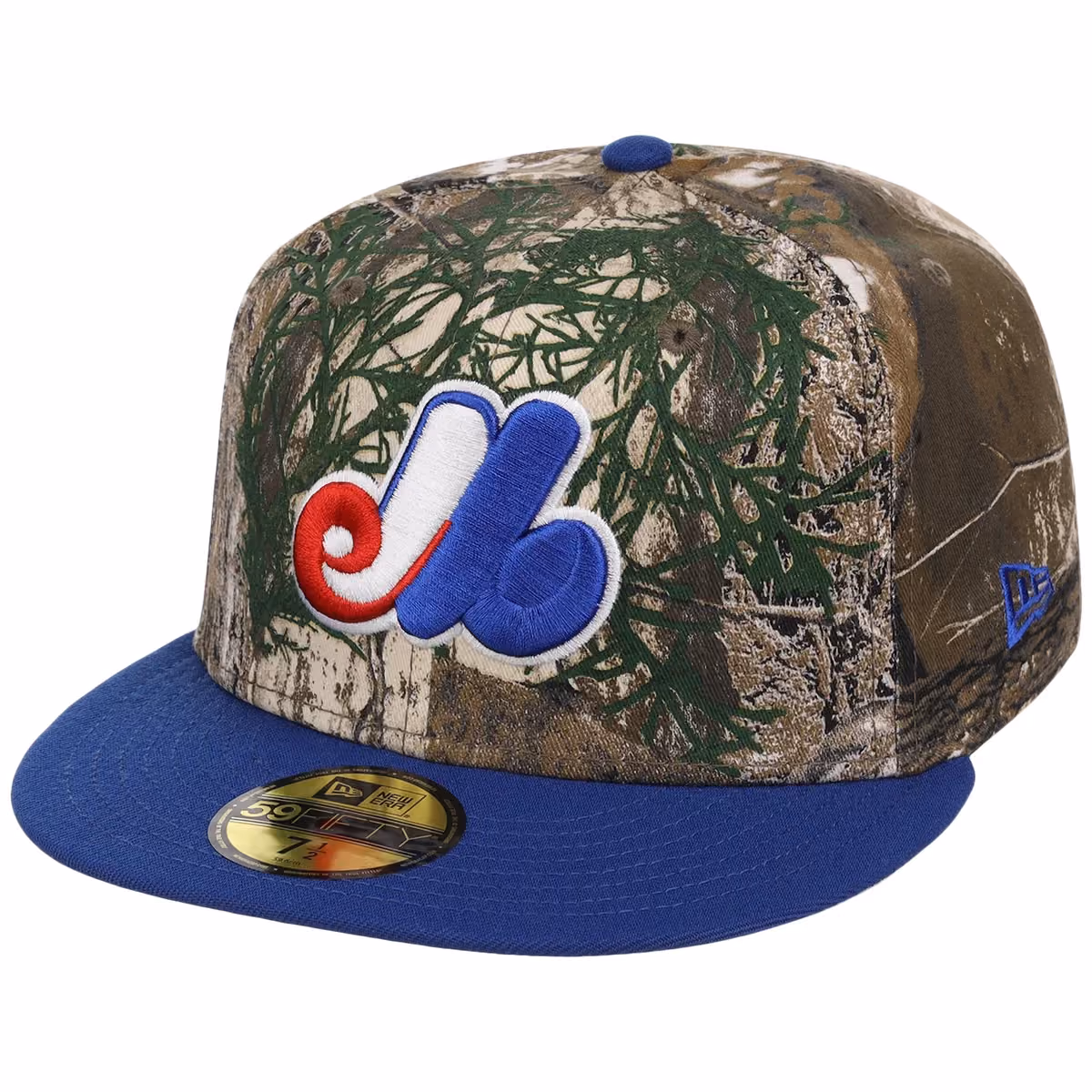Montreal Expos MLB Realtree OTC New Era 59FIFTY detail view