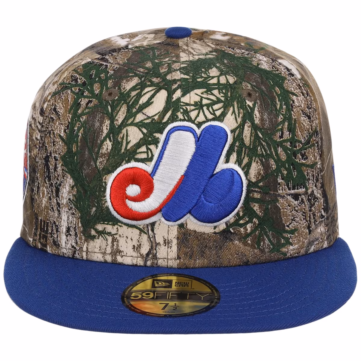 Montreal Expos MLB Realtree OTC New Era 59FIFTY detail view
