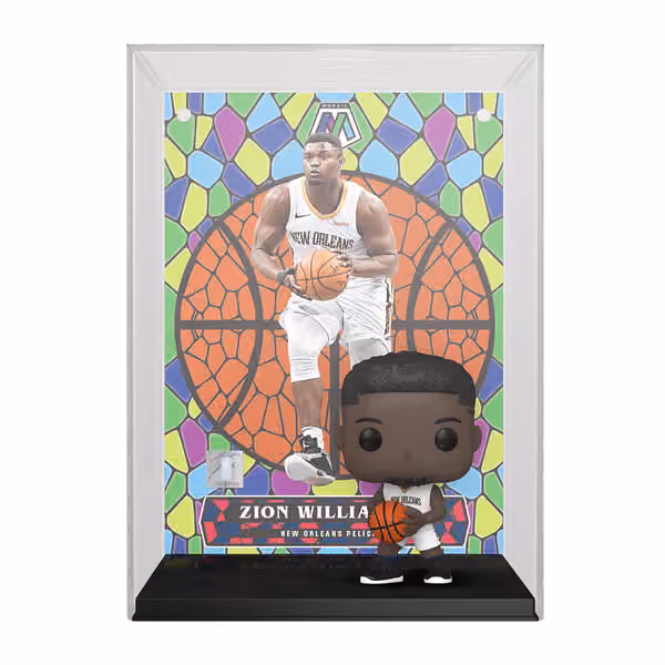 Funko POP! Mosaic Trading Cards #18 Zion Williamson New Orleans Pelicans NBA Figure view 2