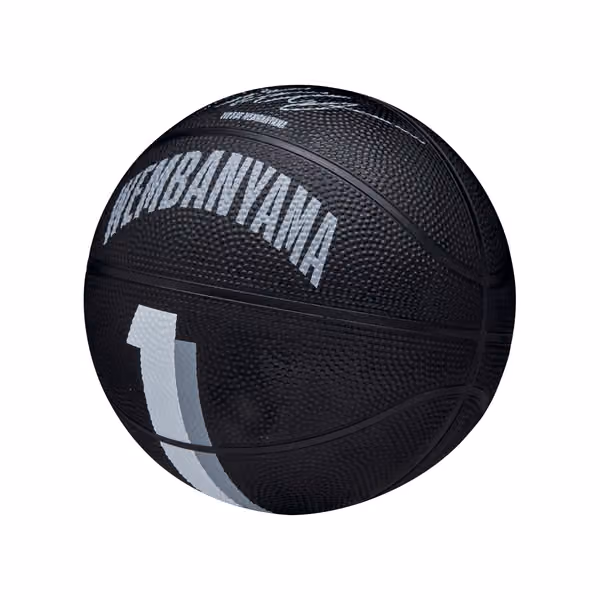 Victor Wembanyama #1 San Antonio Spurs Wilson NBA Mini Basketball (Size 3) view 5