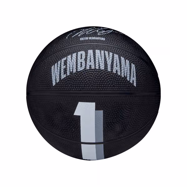 Victor Wembanyama #1 San Antonio Spurs Wilson NBA Mini Basketball (Size 3) view 1