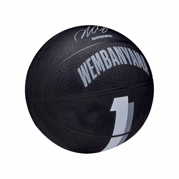 Victor Wembanyama #1 San Antonio Spurs Wilson NBA Mini Basketball (Size 3) view 6