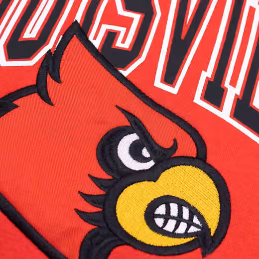 Louisville Cardinals Starter End Zone NCAA Hoodie Red view 3