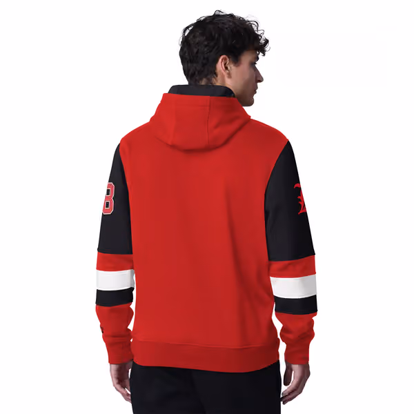 Louisville Cardinals Starter End Zone NCAA Hoodie Red view 2